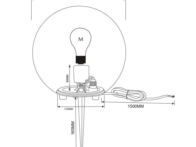 Ландшафтный светильник Outdoor O594FL-01W фото:2