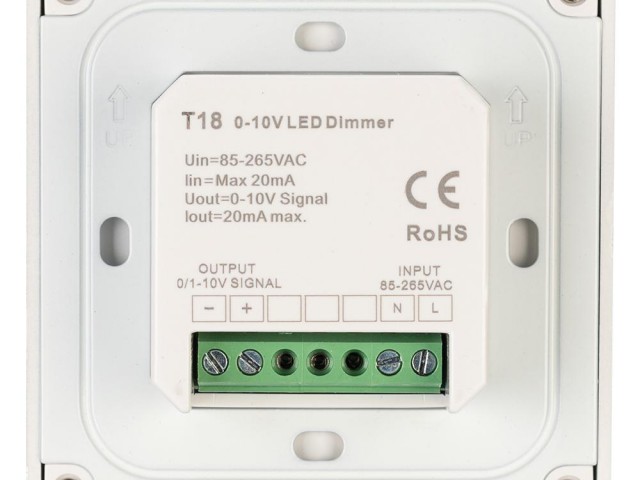 Панель SMART-P35-DIM-IN White (230V, 0-10V, Sens, 2.4G) (Arlight, IP20 Пластик, 5 лет) фото:2