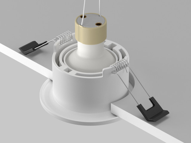 Встраиваемый светильник Technical DL027-GU10-W фото:3