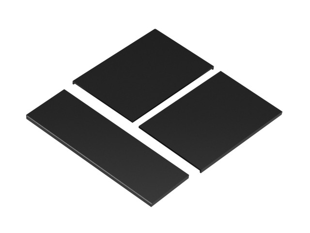 INTELLIGENT ARLIGHT Накладка панели KNX-23-3G-SUF Black (Backlight) (IARL, IP20 Металл, 2 года) фото:2