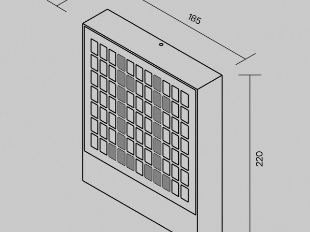 Уличный настенный светильник Outdoor O475WL-L10GF3K фото:8