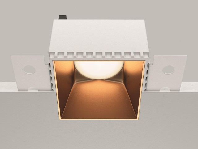 Встраиваемый светильник Technical DL051-01-GU10-SQ-WMG фото:10