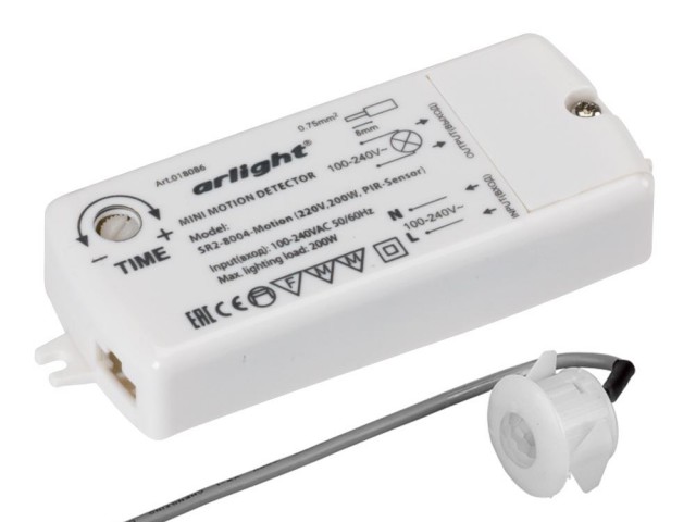 Датчик SR2-Motion (220V, 500W, PIR-Sensor) (Arlight, -) фото:3