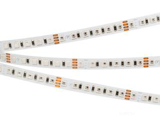 Лента RT 2-5000 24V RGB 8mm (3838, 120 LED/m, LUX) (Arlight, 11 Вт/м, IP20) фото:1