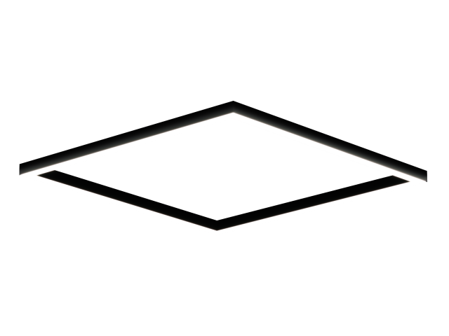 Светильник HOKASU Frame S50 (RAL9005/1219x1219mm/LT70 — 4K/104W) фото:15