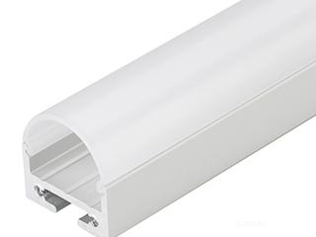 Профиль с экраном SL-LINE-2011M-2500 ANOD+OPAL ROUND (Arlight, Алюминий) фото:9
