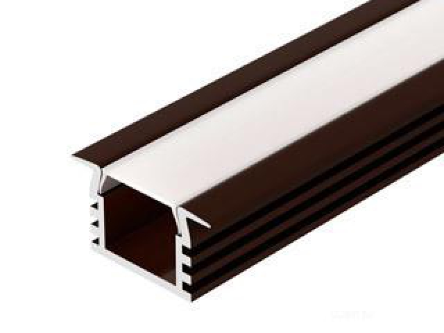 Профиль PDS-F-2000 ANOD Brown Deep (Arlight, Алюминий) фото:6