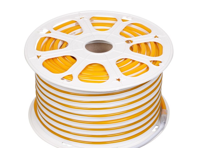 Гибкий неон ARL-CF2835-Mini-24V Yellow (16x8mm) (Arlight, 6 Вт/м, IP65) фото:1