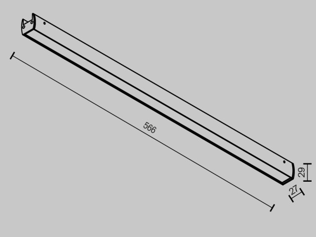 Трековый светильник Technical TR161-1-25W3K-B фото:8