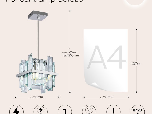 Подвесной светильник Maytoni MOD201PL-01N фото:22