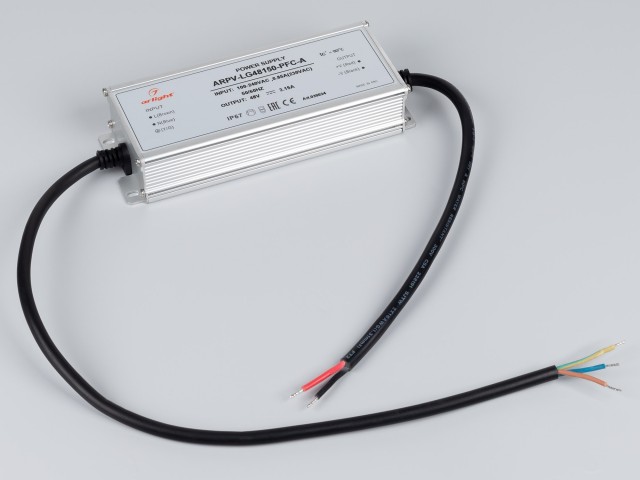 Блок питания ARPV-LG48150-PFC-A (48V, 3.15A, 150W) (Arlight, IP67 Металл, 5 лет) фото:5