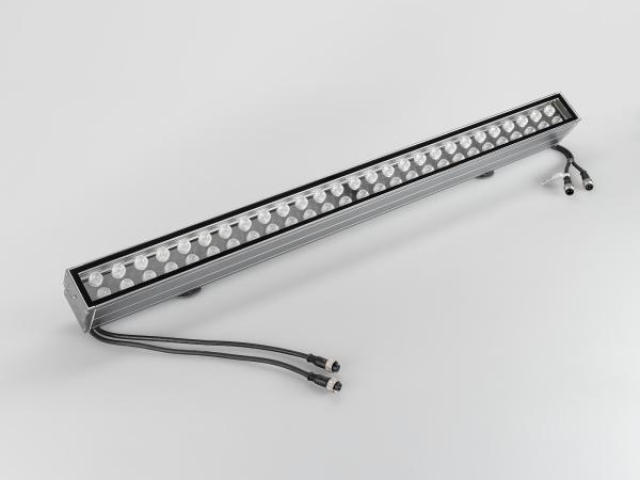 Светодиодный прожектор AR-LINE-1000XL-54W-24V RGB (Grey, 30 deg, DMX512) (Arlight, Закрытый) фото:2