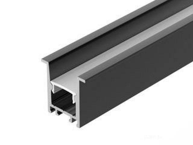 Профиль SL-COMFORT-2322-F-2000 ANOD BLACK (Arlight, Алюминий) фото:7