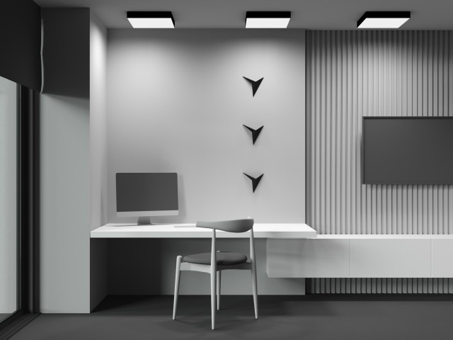 Потолочный светильник Technical C032CL-45W4K-SQ-B фото:2