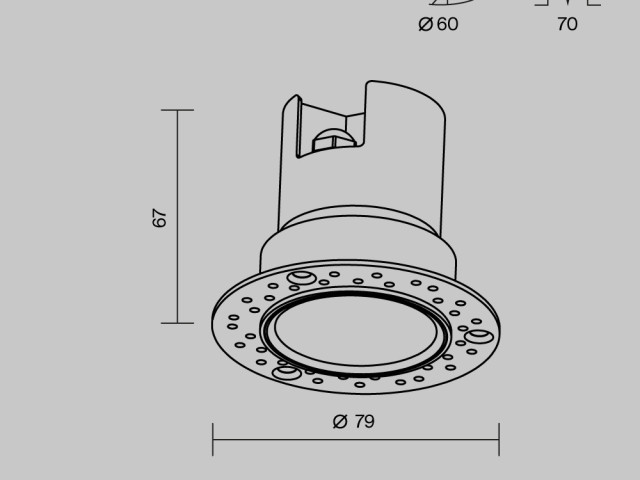 Потолочный светильник Outdoor O501DL-L5W3K фото:2