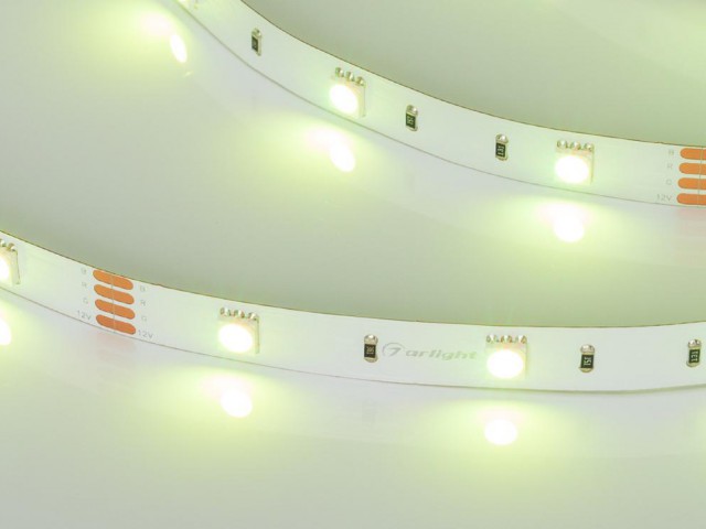 Лента RT-B30-10mm 12V RGB (7.2 W/m, IP20, 5060, 5m) (Arlight, Открытый) фото:15
