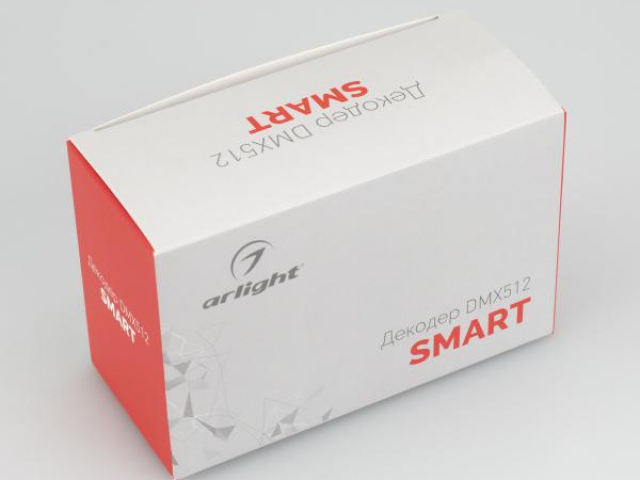 Декодер SMART-K36-DMX (12-24V, 4x5A, DIN) (Arlight, IP20 Пластик, 5 лет) фото:1