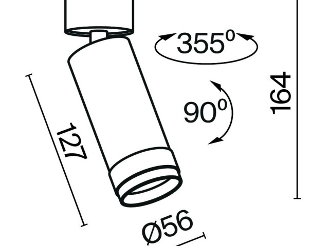 Потолочный светильник Technical C055CL-L12W3K-Z-B фото:21