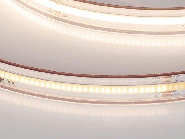 Лента герметичная SPI-COB-PS-X378-14mm 24V Warm3000-PX63-BPT (7 W/m, IP67, 5m) (Arlight, бегущий огонь) фото:4