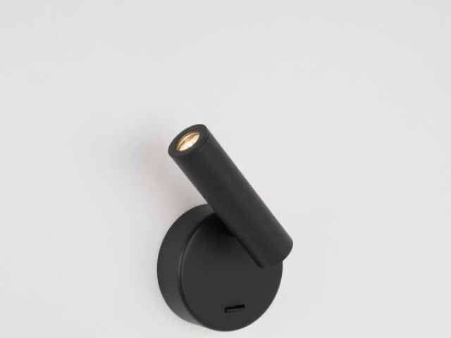 029629(1) Светильник SP-BED-CHARGE-S60x125-3W Warm3000 (BK, 20 deg, 230V, USB-A, USB-C) (Arlight, IP20 Металл, 3 года) фото:1