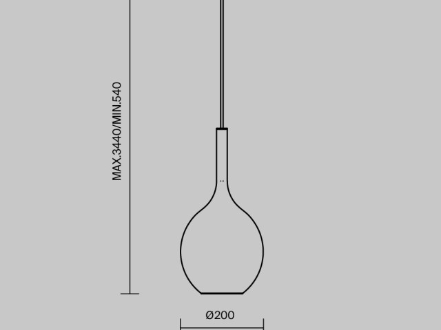 Подвесной светильник Maytoni MOD271PL-01B1 фото:1