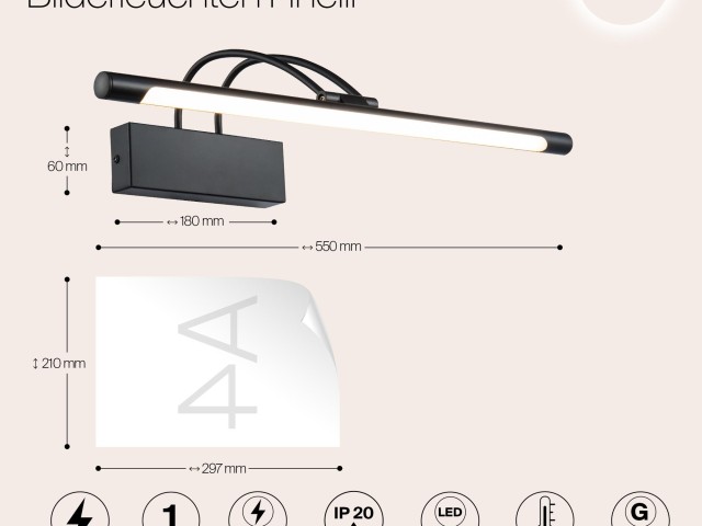 Подсветка Maytoni MIR004WL-L12B фото:1
