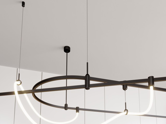 Держатель трека ART-APRIORI-HOLDER-HANG-TUBE-L1500 (BK) (Arlight, IP20 Металл, 3 года) фото:5