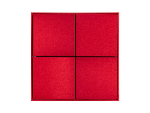INTELLIGENT ARLIGHT Кнопочная панель KNX-304-23-IN Rose Red (BUS, Frame) (IARL, IP20 Металл, 2 года) фото:2