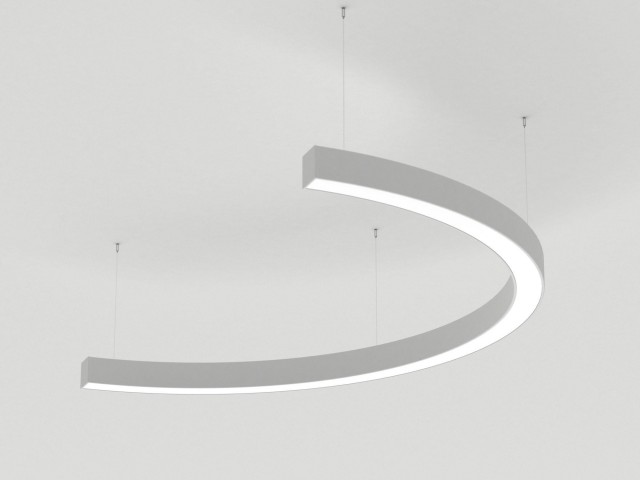 Светильник SP-LINE-HANG-ARC-C3535-D800-34W Day4000 (WHITE, 230V) (Arlight, Металл) фото:1