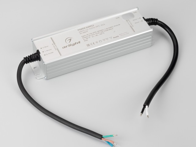 Блок питания ARPV-LG-12215-PFC-VCA (10.5-13.5V, 18A, 215W) (Arlight, IP65 Металл, 5 лет) фото:2