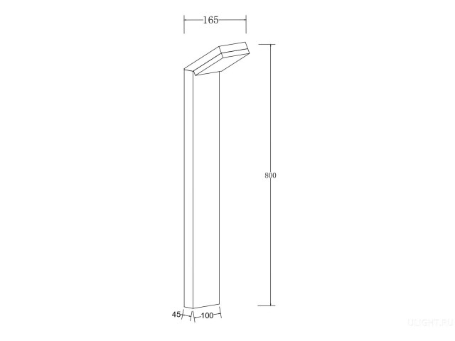 Ландшафтный светильник Outdoor O595FL-L12B3K фото:20