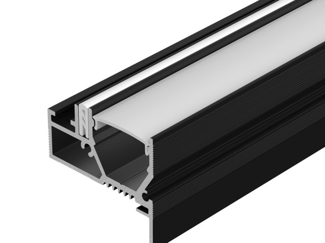 Профиль STRETCH-20-WALL-D-SIDE-2000 BLACK (Arlight, Алюминий) фото:3