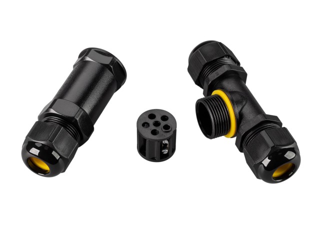 Коннектор NEO-GERM-5pin-T-WTW (4-8mm) (Arlight, IP68) фото:9