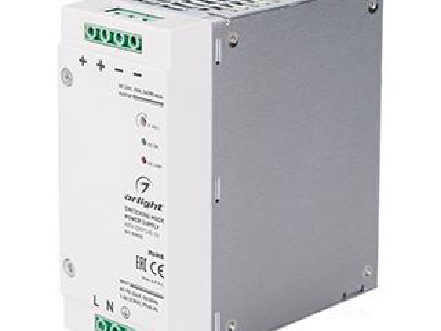 Блок питания ARV-DRP240-24 (24V, 10A, 240W, PFC) (Arlight, IP20 DIN-рейка) фото:1