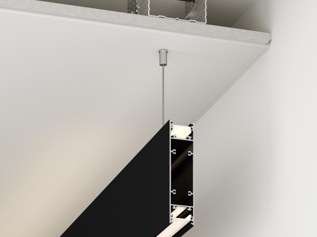 Профиль SL-LINE-25100-DUAL-2500 WHITE (Arlight, Алюминий) фото:8