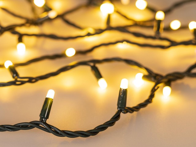 Светодиодная гирлянда ARD-STRING-PRO-1000-GREEN-100LED-MILK-PULSE Warm (230V, 7W) (Ardecoled, IP65) фото:2