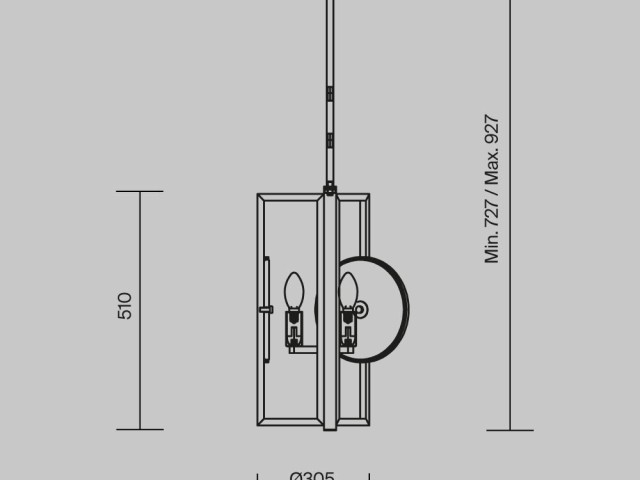 Подвесной светильник Maytoni MOD099PL-03G фото:4
