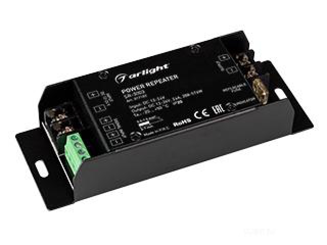 Усилитель SR-3003 (12-24V, 288-576W, 1CH) (Arlight, IP20 Металл, 3 года) фото:4