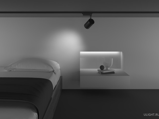 Трековый светильник Technical TR003-1-26W3K-M-B фото:1