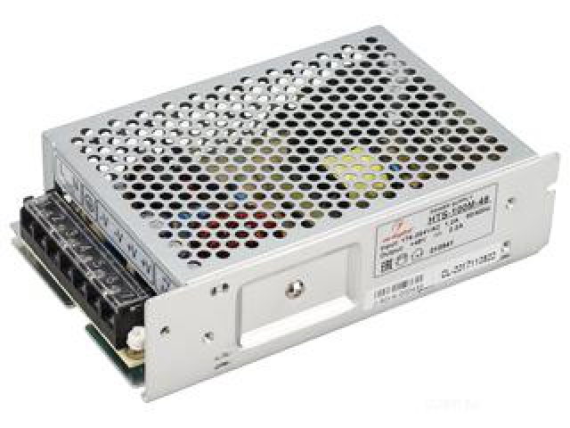 Блок питания HTS-100M-48 (48V, 2.2A, 100W) (Arlight, IP20 Сетка, 3 года) фото:4