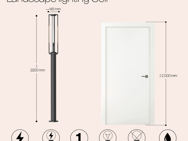 Ландшафтный светильник Outdoor O452FL-01GF3 фото:7