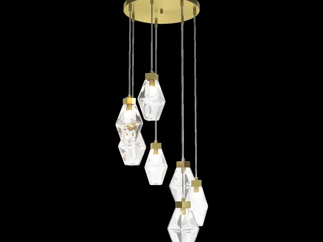 Подвесной светильник Maytoni MOD325PL-07G фото:1