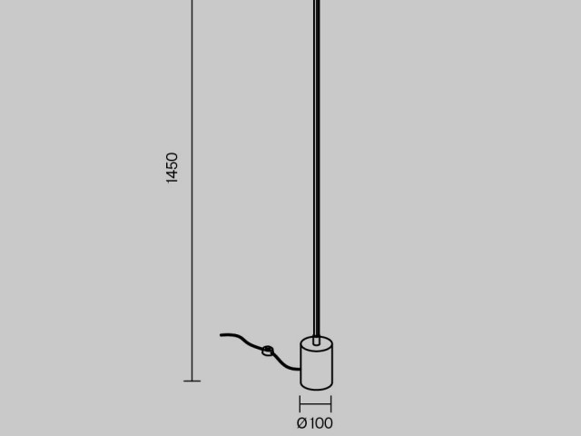 Напольный светильник (торшер) Maytoni MOD147FL-L20BK1 фото:5