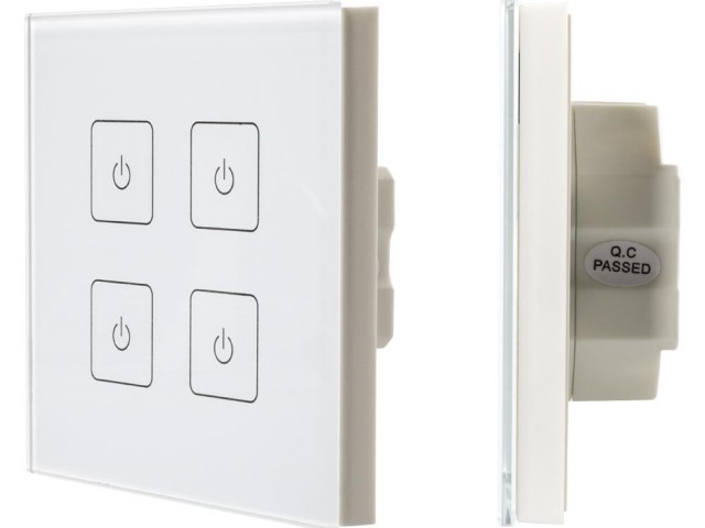 INTELLIGENT ARLIGHT Сенсорная панель DALI-901-11-ADDR-DIM-DT6-IN White (BUS) (IARL, IP20 Пластик, 3 года) фото:4