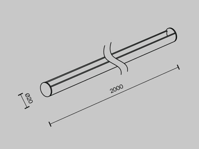 Комплектующие для текстильной подвесной системы Technical TRA130SR-2B фото:1