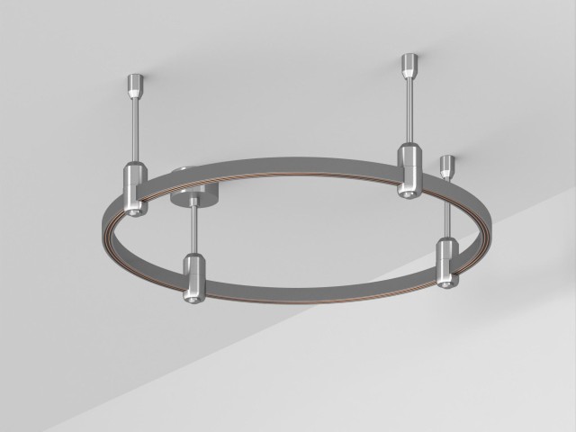 Основание ART-APRIORI-ROUND-ROD-200-R600 (TN) (Arlight, IP20 Металл, 3 года) фото:1