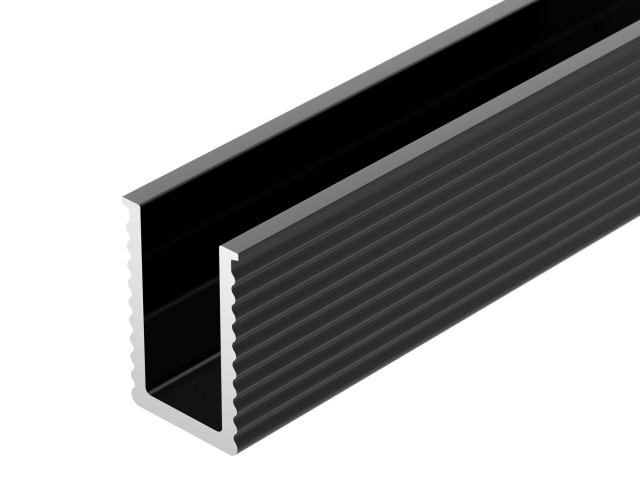 Профиль SL-MINI-6-H9-2000 ANOD BLACK (Arlight, Алюминий) фото:5