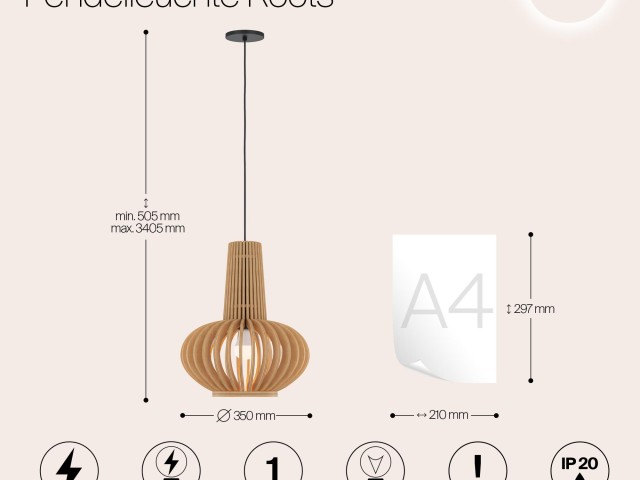 Подвесной светильник Maytoni MOD193PL-01W1 фото:1