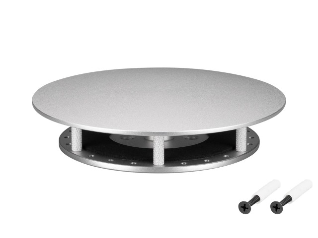 Крепление MOONLIGHT-BASE-ROUND-D25-M Silver (Arlight, Металл) фото:1