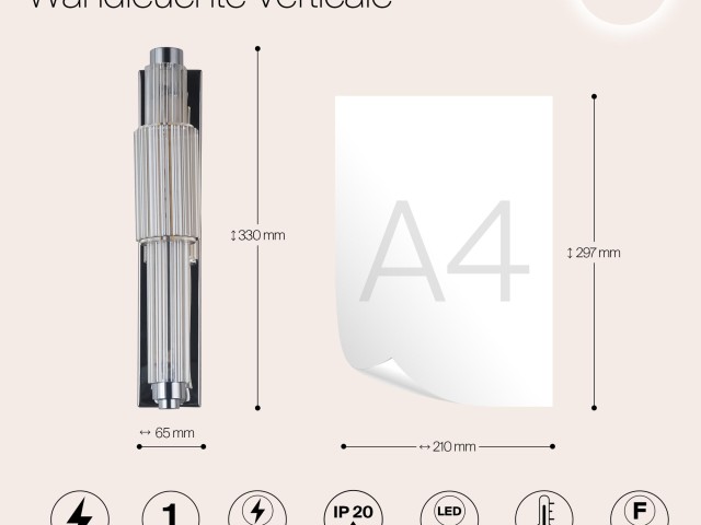 Настенный светильник (бра) Maytoni MOD308WL-L9CG3K фото:11
